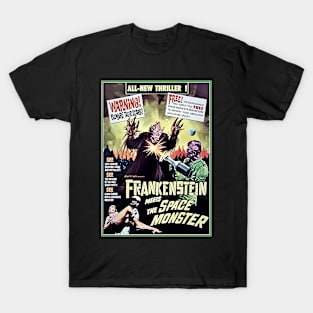 Frankenstein Meets the Space Monster T-Shirt